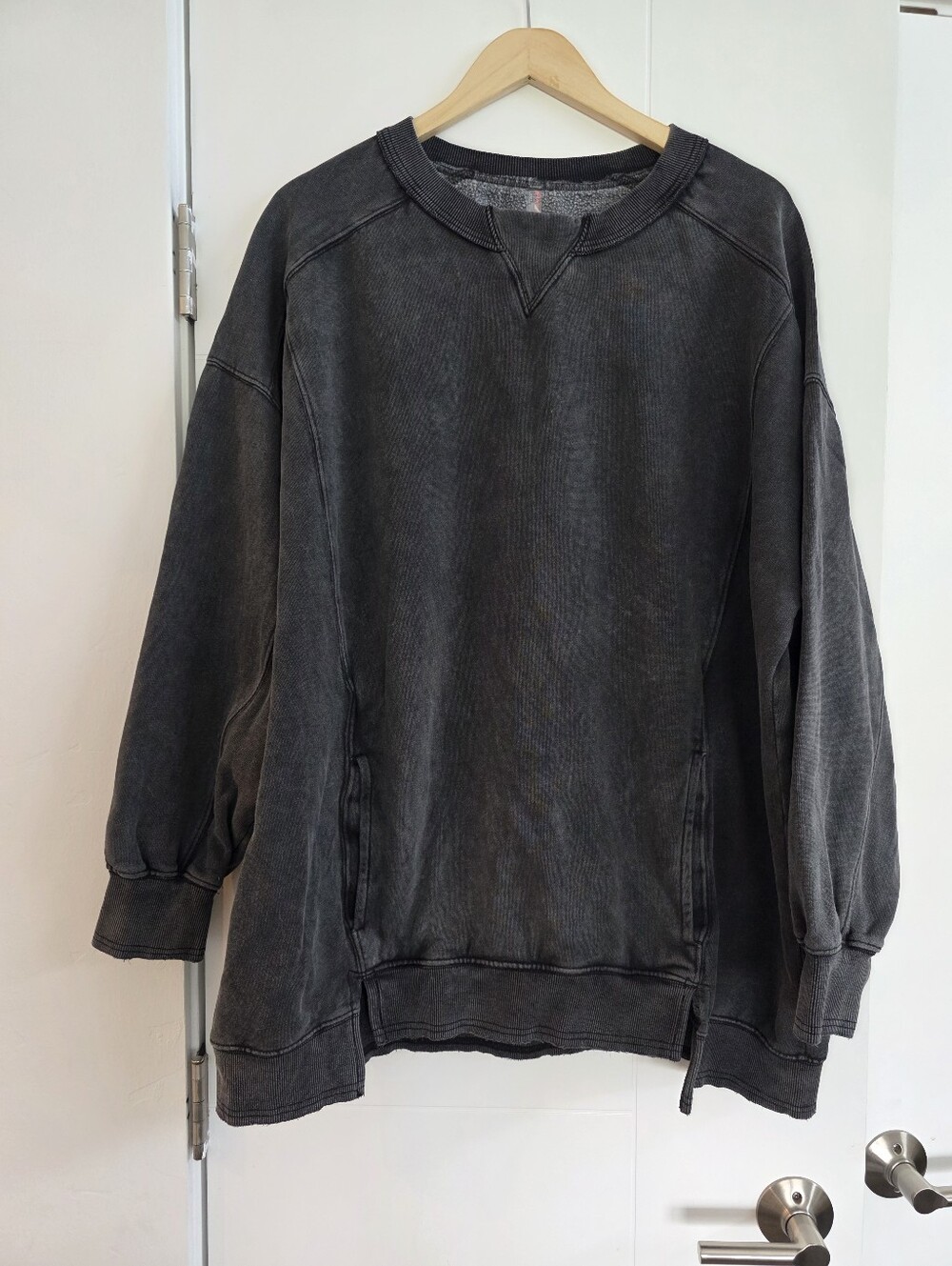 free people movement intercept tunic crewneck sweatshirt